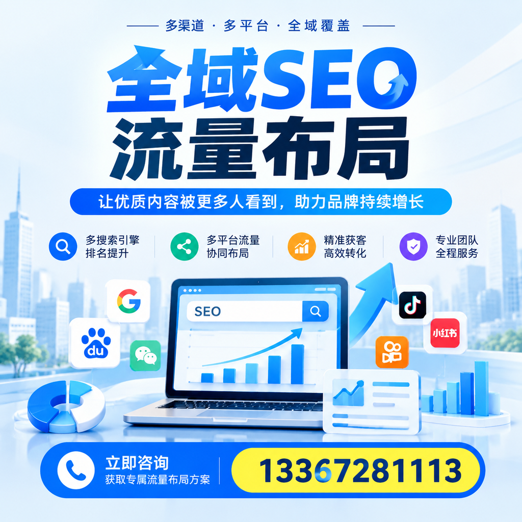 全域SEO流量布局工具推荐：株洲企业的选择清单